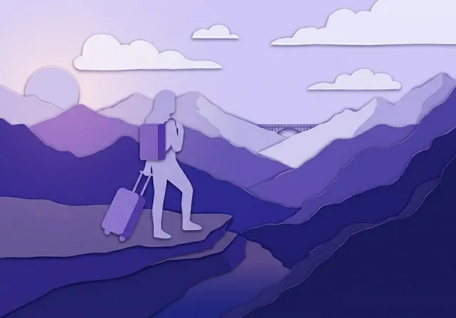 Solo woman traveler joining the Vew community