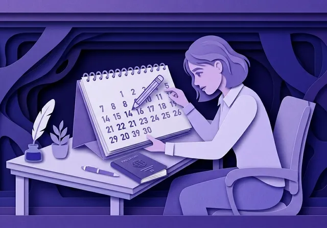 Trip calendar and itinerary planner